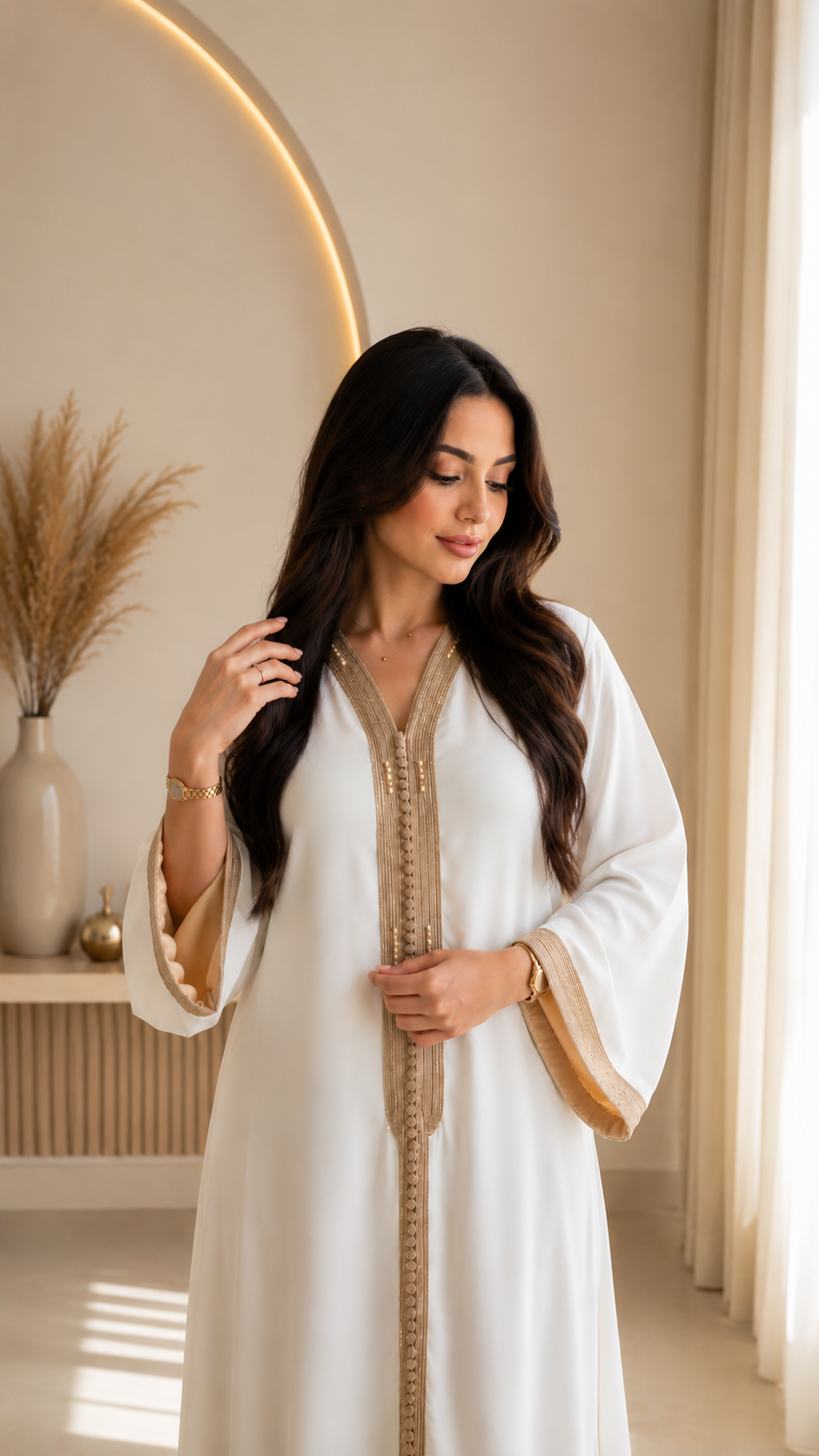 Caftan Beige Crème